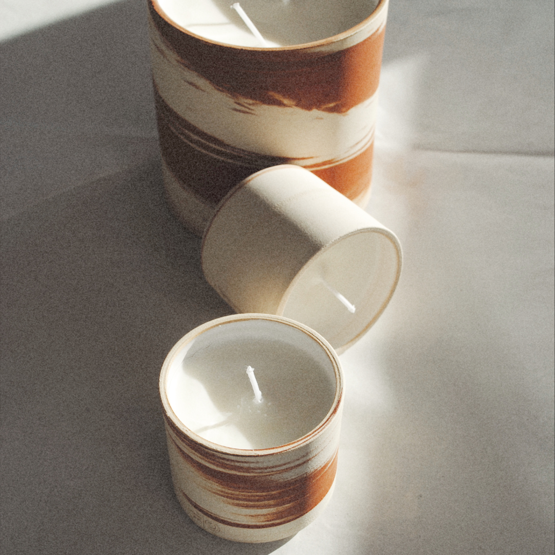 Keramik-Kerzen